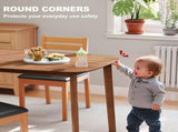Pine Wood Rectangular Dining Table - Light Brown T3398P377922