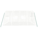 Greenhouse with Steel Frame White 12 m² 4x3x2 m 3188050