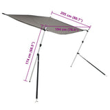 T-Top Shade Extension Set Anthracite 174x205x cm 3217203