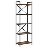 Bookshelf Smoked Oak 56 x 34 x 171 cm Engineered Wood 883864