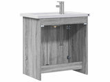 Bathroom Furniture Set Grey Sonoma 61 x 40 x 84.5 cm 3404355