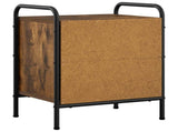 Bedside Cabinet 2 pcs Smoked Oak 40 x 30 x 50 cm 8013499