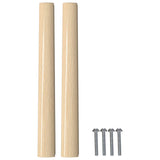 Straight Handle 587 pcs Natural Wood Color 130 x 25 x 30 mm 864700