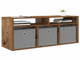 Lowboard with Drawer Old Wood 87 x 27.5 x 43 cm 8000586