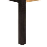 Dining Table 120x60x76 cm Solid Wood Mango 356291