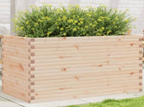 Garden Planter 110x60x68.5 cm Solid Wood Pine 3282504