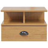 Bedside Cabinet with Drawer HILL Honey Brown 40 x 31 x 27 cm 42025043