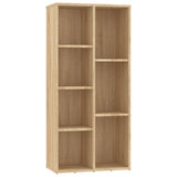 Book Cabinet Sonoma Oak 50x25x106 cm Engineered Wood 801110
