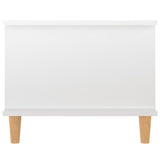 Coffee Table High Gloss White 90x50x40 cm Engineered Wood 812750
