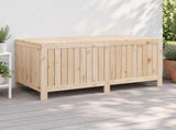 Garden Storage Box 359 L Solid Pine Wood 146.5 x 68 x 63 cm 865390