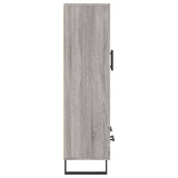 Highboard Grey Sonoma 69.5x31x115 cm Engineered Wood 828266