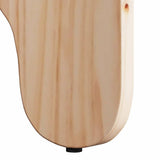 Coffee Table 2 pcs Natural Solid Pine wood 873553