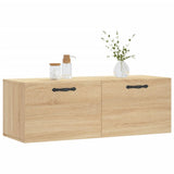 Wall Cabinet Sonoma Oak 100x36.5x35 cm Engineered Wood 830127