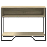 Console Table Sonoma Oak 100x35x74.5 cm Engineered Wood 848530
