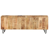 TV Cabinet 110x30x40 cm Solid Wood Mango 337843