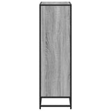 Book Cabinet Grey Sonoma 65.5x33x107.5 cm Engineered Wood 849162