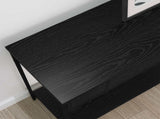 Console Table Black oak 100 x 34.5 x 75 cm Engineered wood 883512