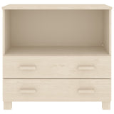 Sideboard HAMAR Honey Brown 85x35x80 cm Solid Wood Pine 340496
