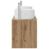 Bathroom Cabinet Set 3 pcs Artisan Oak 49.5 x 44.5 x 66 cm 3405716