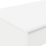 Bed Desk White Engineered Wood 100 x 45 x 75 cm 893731