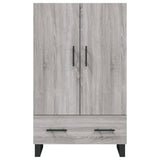 Highboard Grey Sonoma 69.5x31x115 cm Engineered Wood 828266