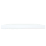 805378 Bookshelf Boards 4 pcs White 100x20x1,5 cm Engineered Wood