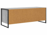 TV Cabinet Grey Sonoma 100 x 36 x 49.5 cm Engineered Wood 886621