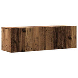 Wall Mounted TV Cabinet Old Wood 100x30x30 cm Engineered Wood 856018