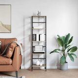 Bookshelf Sonoma Oak 40 x 29.5 x 149 cm Engineered Wood 883911