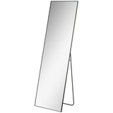Full Length Dressing Mirror, Floor Standing or Wall Hanging, Aluminium Alloy Framed Full Body Mirror T3398P378741
