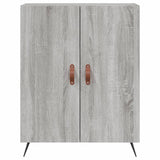 Highboard Grey Sonoma 69.5x34x180 cm Engineered Wood 3195657