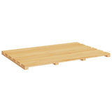 Bamboo Bath Mat 54x36 cm 373372