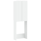 Toilet Cabinet ZWOLLE White 66 x 25.5 x 190 cm Engineered Wood 896475