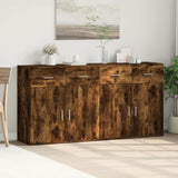 Sideboards 2 pcs Smoked Oak 79x38x80 cm Engineered Wood 3276620