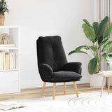 Armchair Black 61 x 78 x 98 cm Sherpa Fabric 42001848