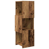 Corner Cabinet Old Wood 30.5x30x95cm Engineered Wood 889835