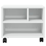 Printer Stand with Wheels White 41x32x34,5 cm 840611