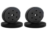 4-in-1 Dumbbell Set 40kg Black and Red Cement and Iron Sand 3442917