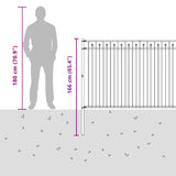 Spike Fence BAARLO Black 42030103