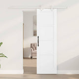 Sliding Door White 61 x 198.5 cm Solid Pine Wood 3333549