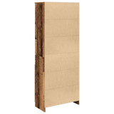 Highboard Old Wood 70x35x180 cm Engineered Wood 3328478