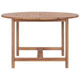 Garden Dining Table 110x75 cm Solid Wood Teak 318476