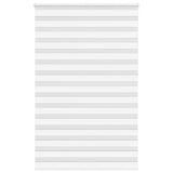 Zebra Blind White 150x230 cm Fabric Width 145.9 cm Polyester 4014817
