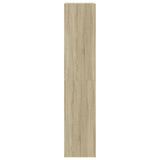 Shoe Cabinet with 4 Flip-Drawers Sonoma Oak 60x42x204 cm 3214394