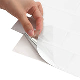 Decorative Stickers 50 pcs White 29 x 21 cm 42046140