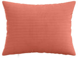 Cushion Cover 12 pcs HEERLEN Red Orange 45 x 45 cm Corduroy 910401