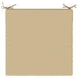 4-Piece Seat Cushions SOEST 4 pcs 100% Polyester Beige 945018