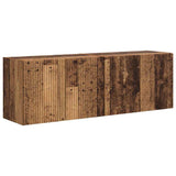 TV Wall Cabinet Wall-mounted 2 pcs Old Wood 59.5 x 31 x 40 cm 892346