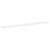 Wall Shelves 4 pcs High Gloss White 115x9x3 cm 326657