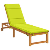 Sunlounger Cushion GEMERT 100% Polyester Bright Green 948514